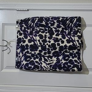 Ann Taylor inkblot skirt size 8P